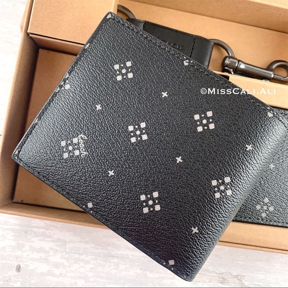 COACH 3-in-1 Men’s Boxed Set Wallet Card Case - Picture 6 of 15